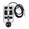 HY-K4 Stainless Steel CW Telegraph Shortwave Radio CW Telegraph Key Morse Key Shortwave Radio Communication Teaching Aids