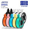 JAYO PLA + 3D Filament 1.75MM 10 Rolls PLA PLUS 3D Printer Filament Neatly Wound 3D Printing Filament 1.1kg Spool High Toughness