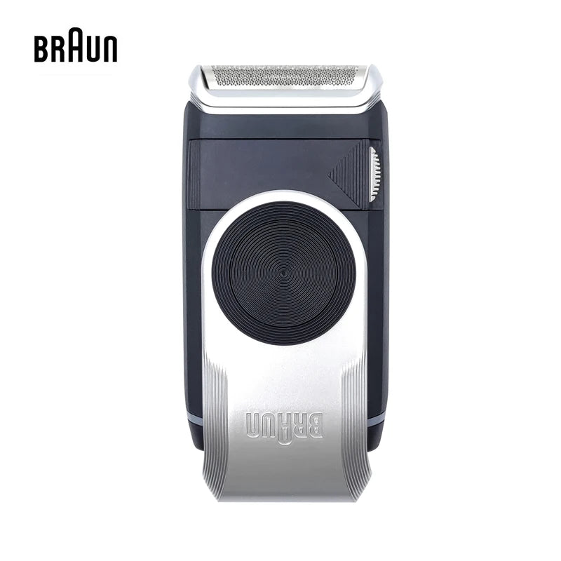Braun M90 Electric Shavers Mobile Shave Trimmer Shaver Razor Washable Beard Shaving Machine 2AA Battery Portable For Travel
