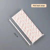 25PCS Party Straws For Juice Cocktails Smoothies Birthday Wedding Christmas Decorations Biodegradable Pink Paper Straws