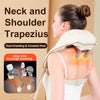 Neck Massage Shawl Relaxer Cervical Spine Muscle Heated Trapezius Shiatsu Shoulder Massager Press Kneading