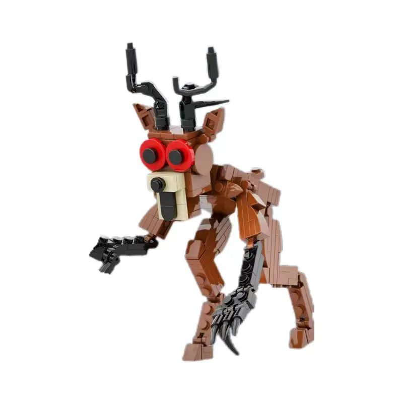 99 Nights in The Forested Owl Deer Large Collection Bricks Toys Halloween MOnster Model BUilding Blocks Kids Construction Toy