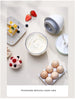 Household Automatic Whisk Electric Milk Frother Whipped Cream Mixer USB Rechargeable Food Blender Whisk Wireless Stand Mixer