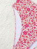 Sexy Floral Print Female Swimsuits Women Bikini 2025 Swimwear High Waisted Bikinis Sets Two Pieces Bandeau Bathing Suit Beahwear