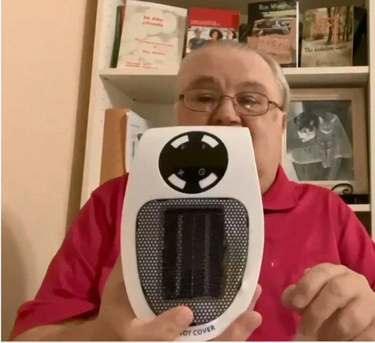 Portable Heater Electric Heater Plug-in Room Heater Home Appliance Heating Furnace Mini Radiator Remote Heating 500W