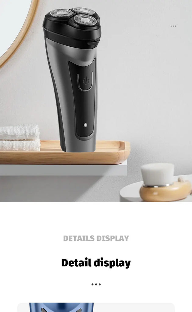 Shaver for Men USB Electric Shaver Powerful Beard Shaving Machine Electric Razor Rechargeable Waterproof