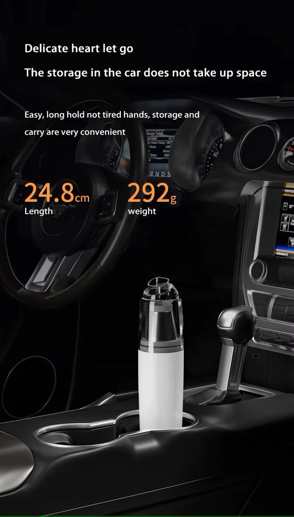 XIAOMI MIJIA Handheld Portable Mini Vacuum Cleaner For Home Wireless Powerful Dust Remover Deep Cleaning Car Vacuum - Mighty Dollars
