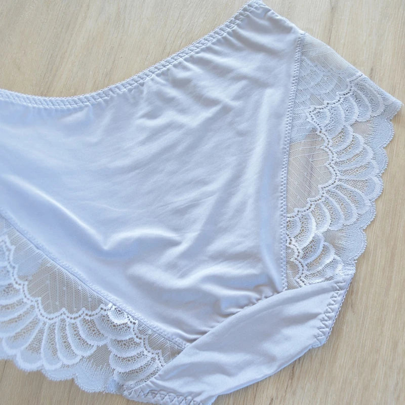 Plus size underpanties Fashion underwear Girl Briefs Pink Ladies Underpanty Comfortable Briefs Women's Panties Lingries