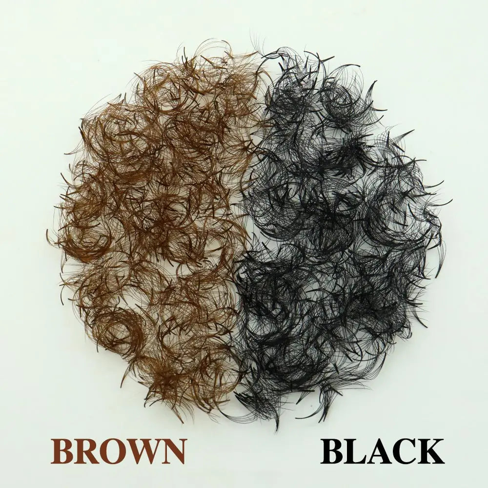 500 Fans Colored Dark Brown Premade Fan Lash Extensions Light Brown Thin Pointy Base Loose Promade Volume Lashes Makeup supplier