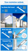 New Outdoor Street Lightf 50W 100W 150W 200W High Power Ultra Bright Waterproof Garage Courtyard Lighting Spotlight