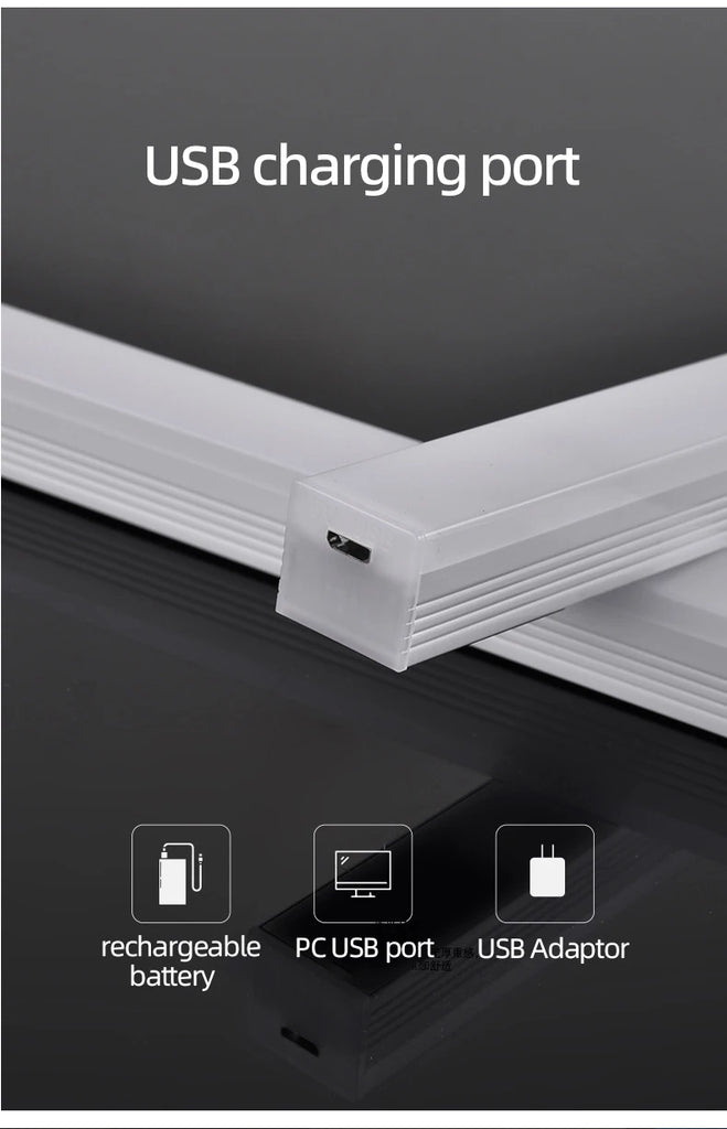 Wireless LED Night Lights Motion Sensor Lights Closet Kitchen Night Lights Bedroom Detector Light Cabinet Staircase Backlit