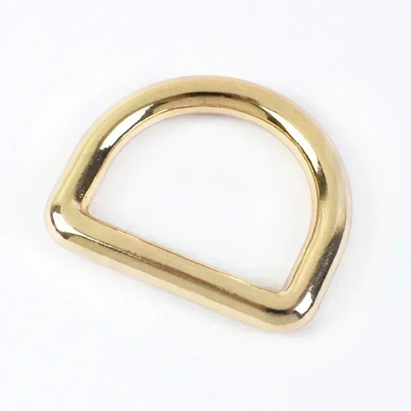 10Pcs 10-50mm Metal O D Rings Buckles for Bag Strap Belt Pet Dog Leash Backpack Webbing Ring Clasp DIY Leather Craft Accessories