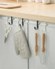 Multi-Purpose Hooks Kitchen Cabinet Door Back Hook Hanging Rack Clothes Coat Hat Towel Hanger Storage Hook Bathroom Accessories