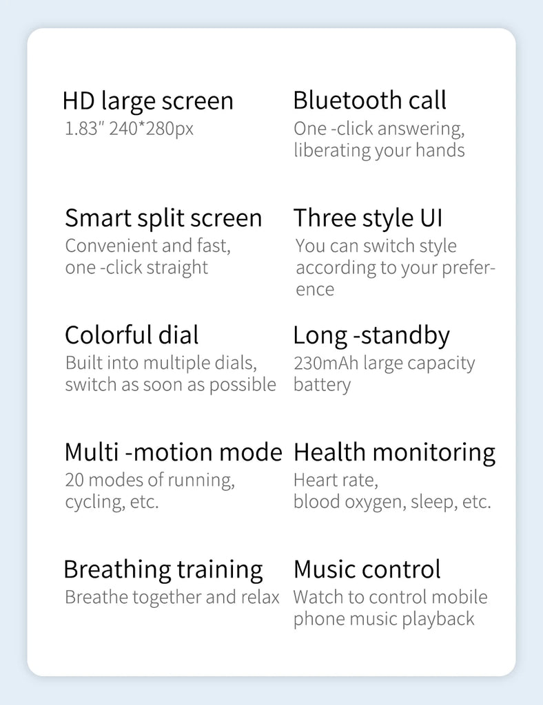 Fashion Kids Watches Children's Electronic Watch HD Screen Sports Waterproof IP68 Kids Bracelet Clock Best Gift For Girls & Boys