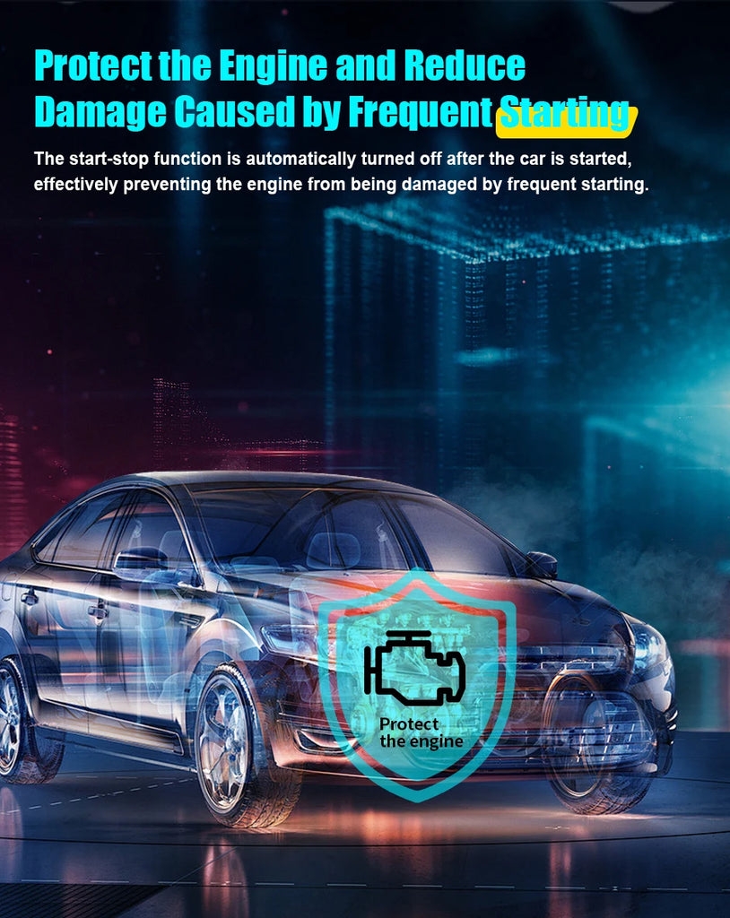 For AUDI A1 2011-2018 Car Automatic Stop Start Engine System Off Close Control Sensor Plug Smart Stop Cancel Auto Accessorie