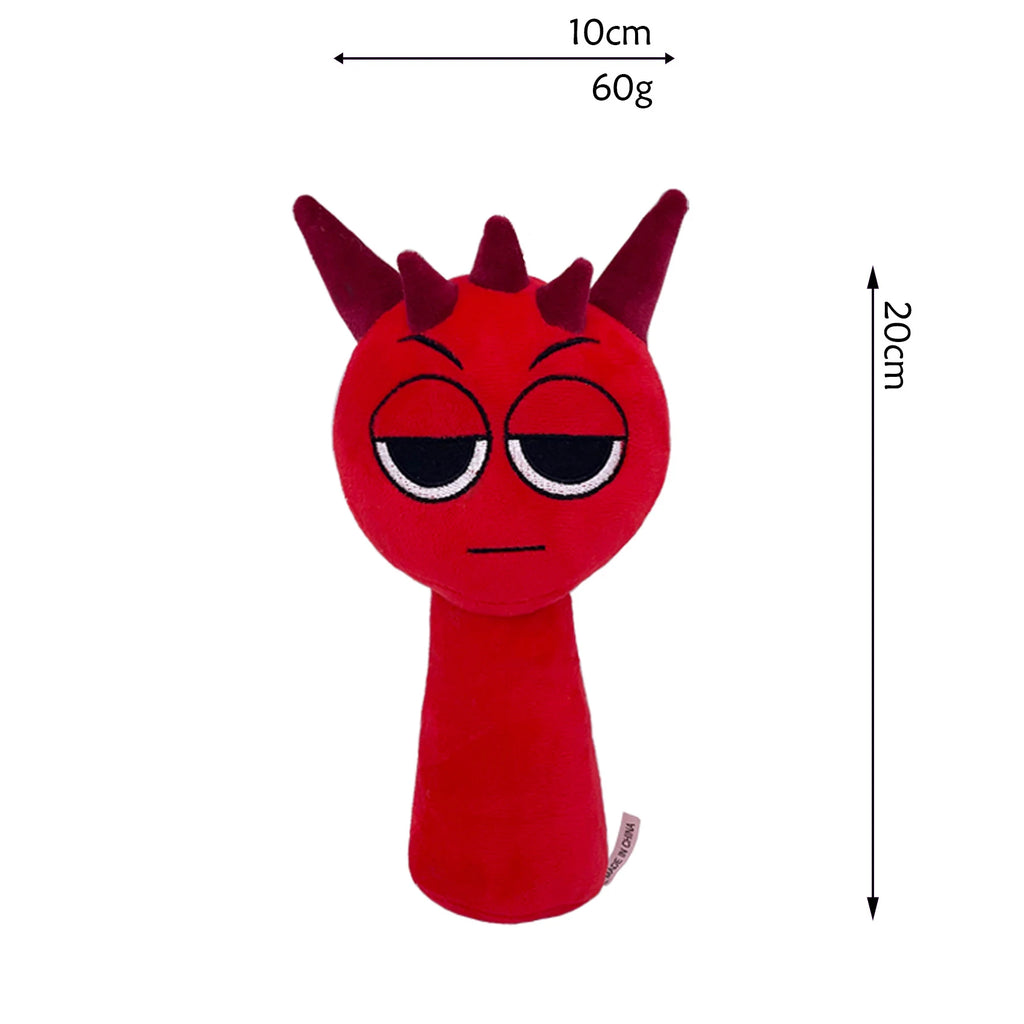 Sprunki Plush Toys Sprunki  Plush Doll Sprunki Game Cartoon Pillow Kids Birthday Gifts Stuffed Dolls Christmas Gift