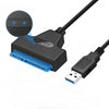 USB 3.0 to SATA Adapter Cable for 2.5" HDD/SSD – 6Gbps High-Speed Data Transfer – SATA III (22-Pin) Hard Drive Converter