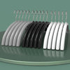 5PCS Impregnated Plastic Semi-circle Adult Clothes Hanging No Trace Non-slip Bolting Clothes