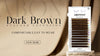 ABONNIE Dark Brown Eyelash Extension Mix 8-15mm Mink Individual Eyelash Lashes High Quality Color Natural Korean Eyelashes