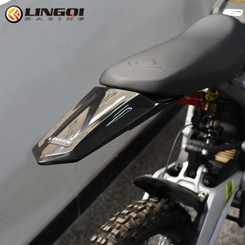 LINGQI RACING  Motorcycle Rear Wheel Fender Cover Mudguard Plastic Protection Guard For Light Bee  Electric Bike