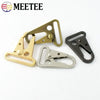 2/4/10Pcs Meetee 25/32/38mm Metal Buckles Bag Strap Snap Trigger Hook Dog Collar Clasp Carabiner Buckle DIY Hardware Accessories