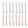 8PCS For XIAOMI MIJIA T100 Replacement Brush Heads Sonic Electric Toothbrush Vacuum DuPont Soft Bristle Suitable Nozzles