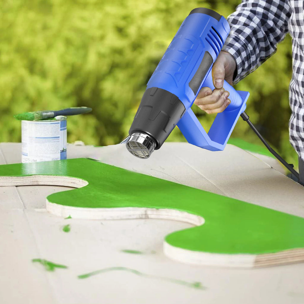 2000W Heat Gun ,3 Nozzles Hot Air Gun Variable Temperature For DIY, Stripping Paint, Shrinking PVC Drying Crafts & Wrap Paint