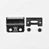 WMARK W-13 DLC FADE Hair Clipper Spare Blade 440C Stainless Steel Powder Metallurgy Ceramic Moving Blade Replacing Accessories