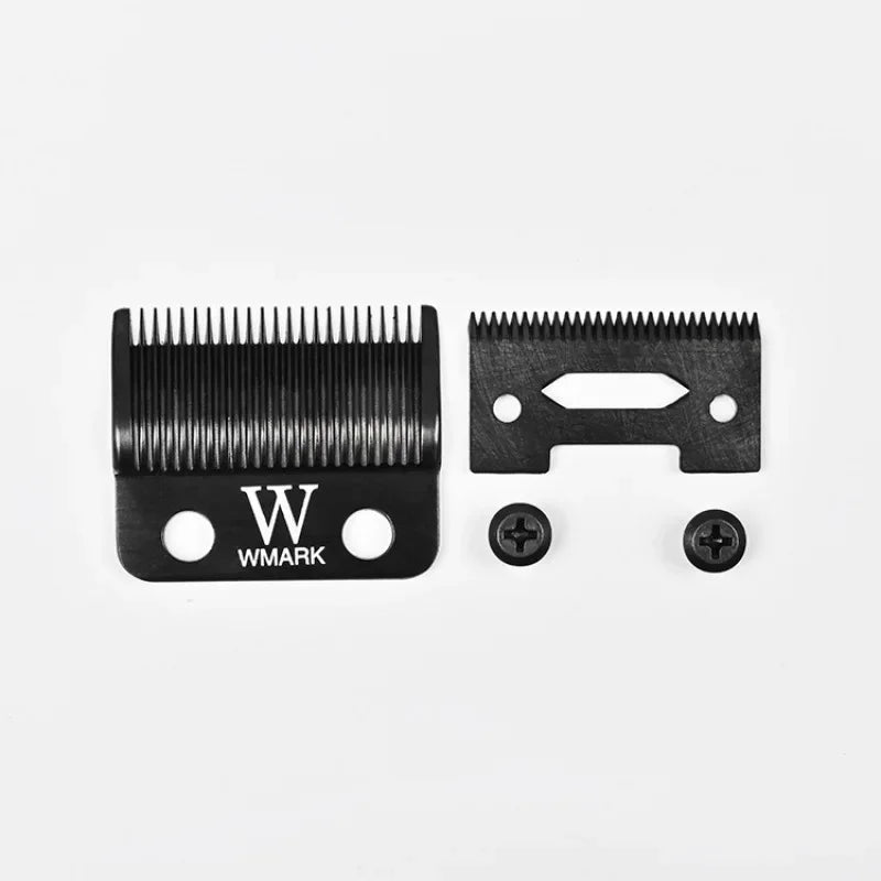 WMARK W-13 DLC FADE Hair Clipper Spare Blade 440C Stainless Steel Powder Metallurgy Ceramic Moving Blade Replacing Accessories