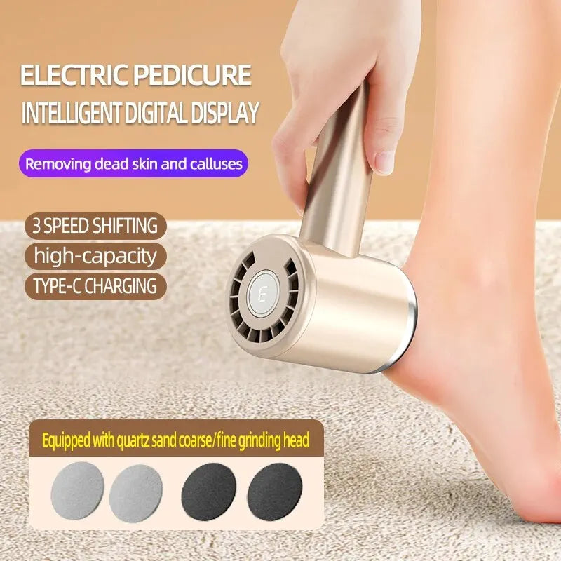 Electric Dusting Grinding Foot Remover Peeling Pedicure Home Grinding Foot Leather Power Display Charging Minor Cocoon Removal