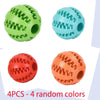 Dog Toy Ball Interactive Rubber Balls Puppy Chewing Toys Pet Tooth Cleaning Ball Cats Pets Food Treat Feeder Silicone Balls Toy