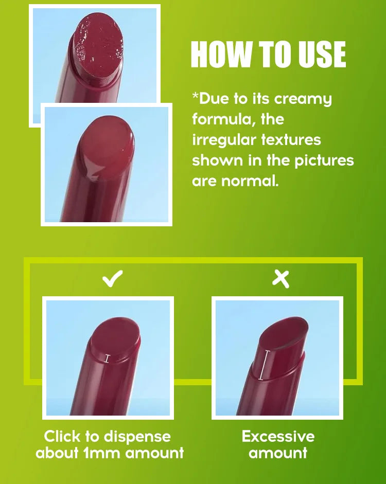 MLSMILE multi-color Silky Click Lip Care Hydrating Lip Gloss with Radiant Mirror HIGH-Shine, Effortless Press Long-Lasting SEXY