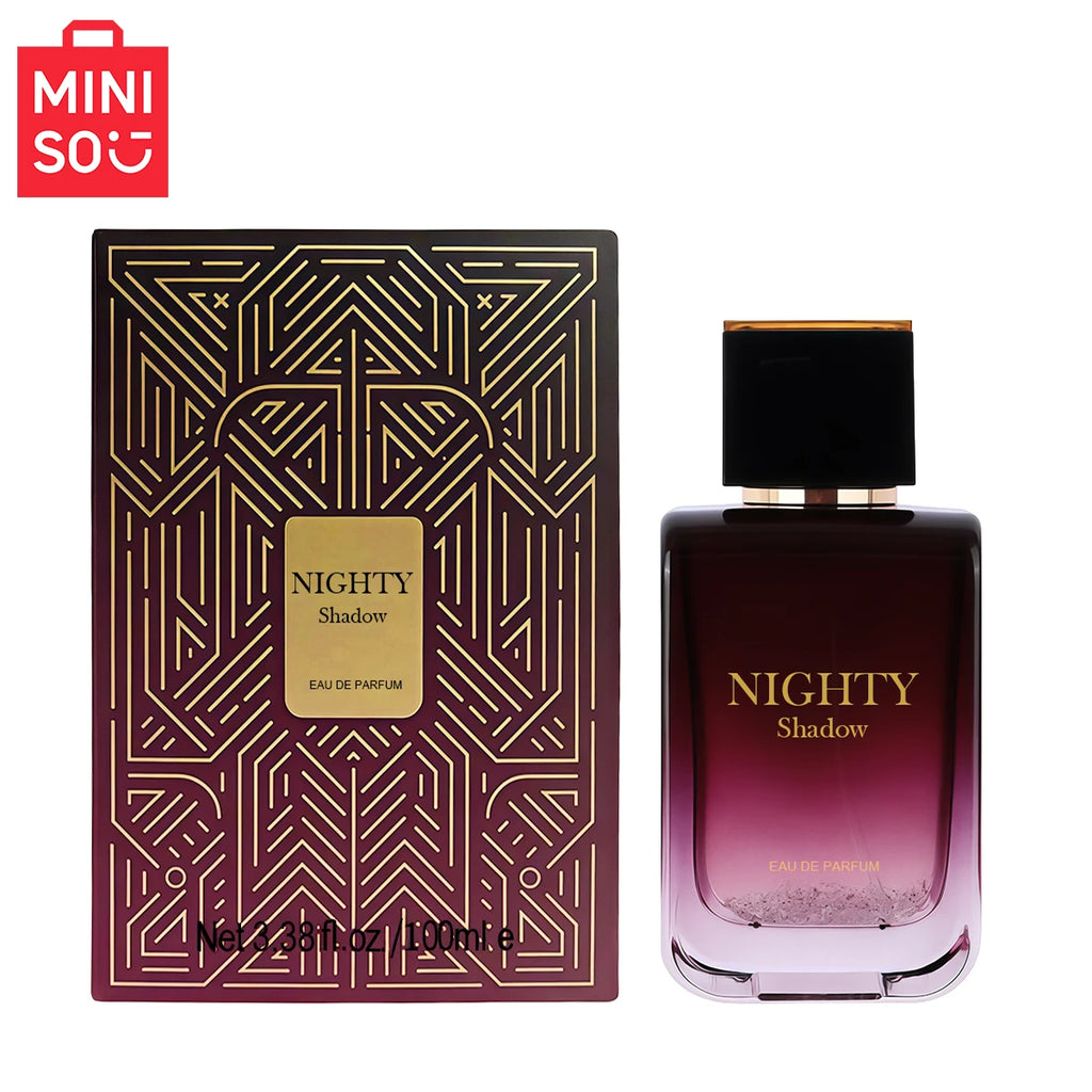 MINISO NIGHTY SHADOW Women Perfume Original Luxury Floral Eau De Parfum Designer Fragrance For Woman Body Spray 100ML