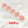 2.5cm 50/500pcs Thank You Round Sticker Scrapbook Letter Handmade Stickers Seal Labels Stickers Wedding Gift Flower Decoration