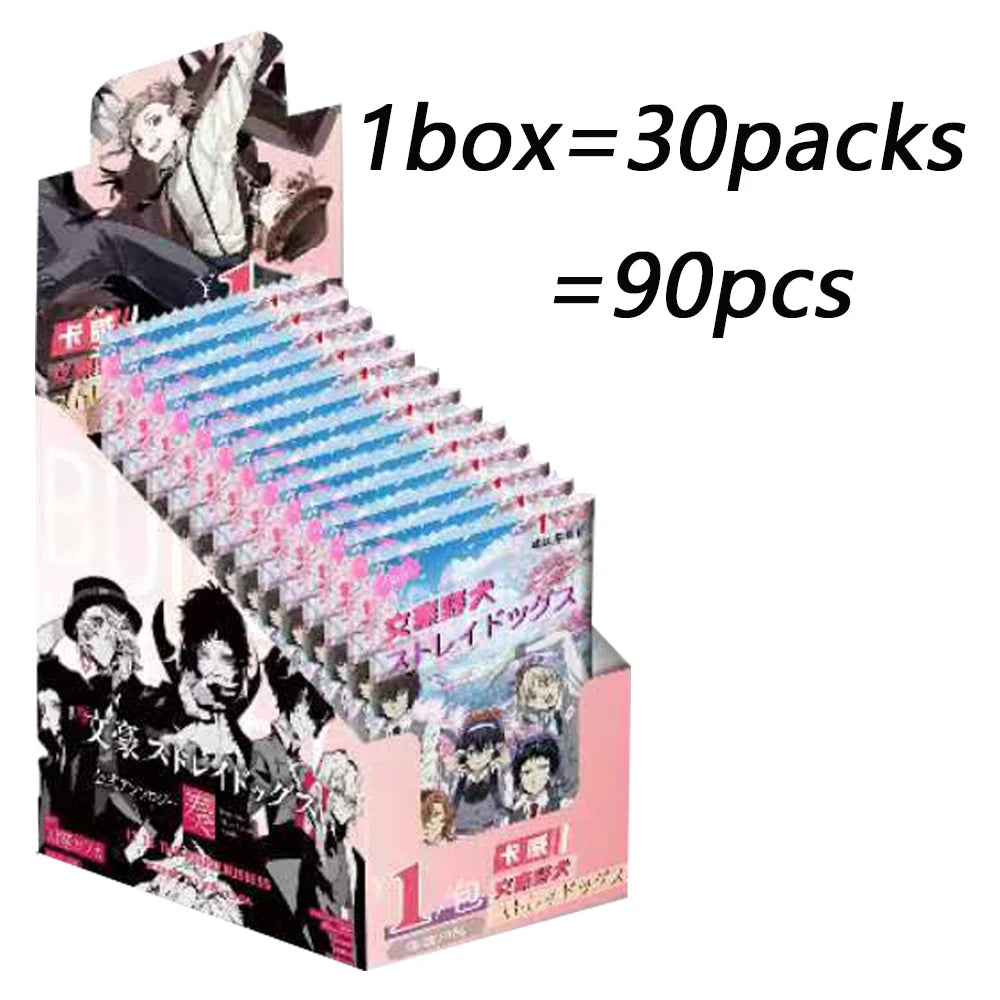 Anime Bungo Stray Dogs Collection Cards Nakajima Atsushi Izumi Kyouka Cute Q-version SSR Character Cards Table Toys Kids Gifts