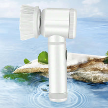Laai beeld in Galery-kyker, New Wireless Electric Cleaning Brush 5 in 1 Housework Kitchen Dishwashing Brush Bathtub Tile Professional Cleaning Brush