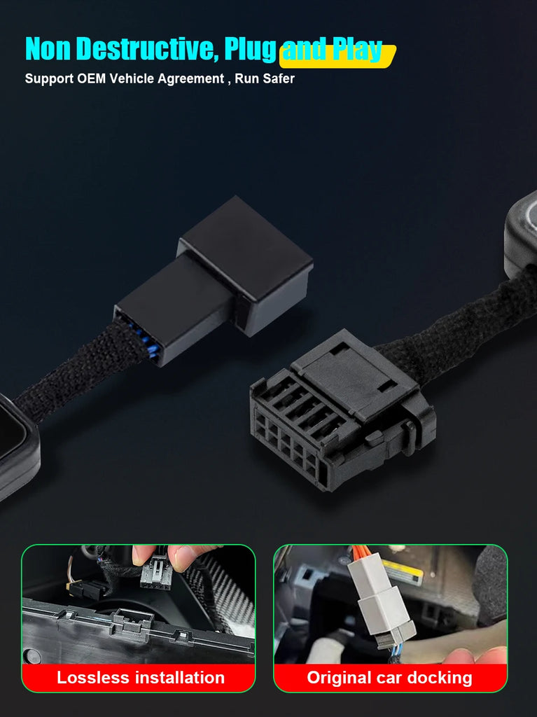 For AUDI A1 2011-2018 Car Automatic Stop Start Engine System Off Close Control Sensor Plug Smart Stop Cancel Auto Accessorie