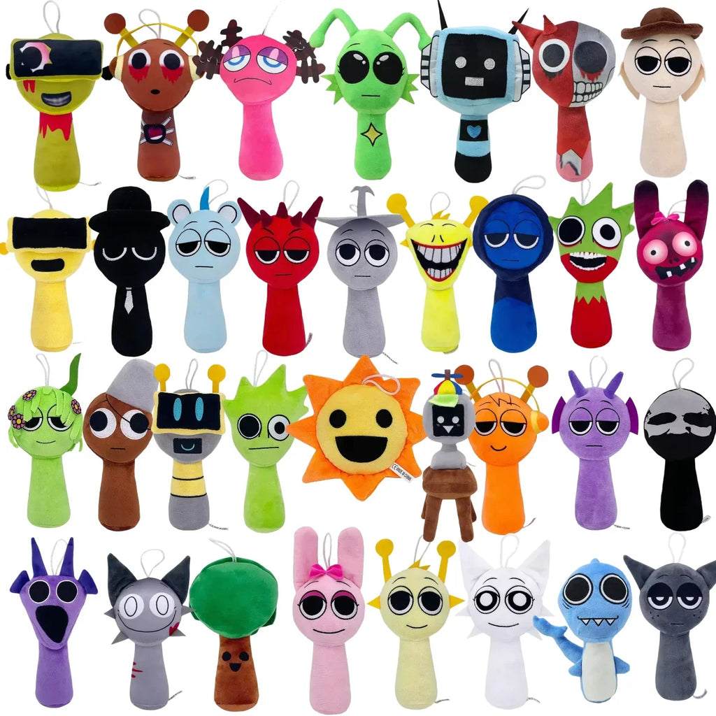 Rhythm Box Doll Sprunki Plush Game Peripherals Plush Toys Doll Dolls Plush Doll Toys Kids Christmas Gift Pillow Pendant Doll