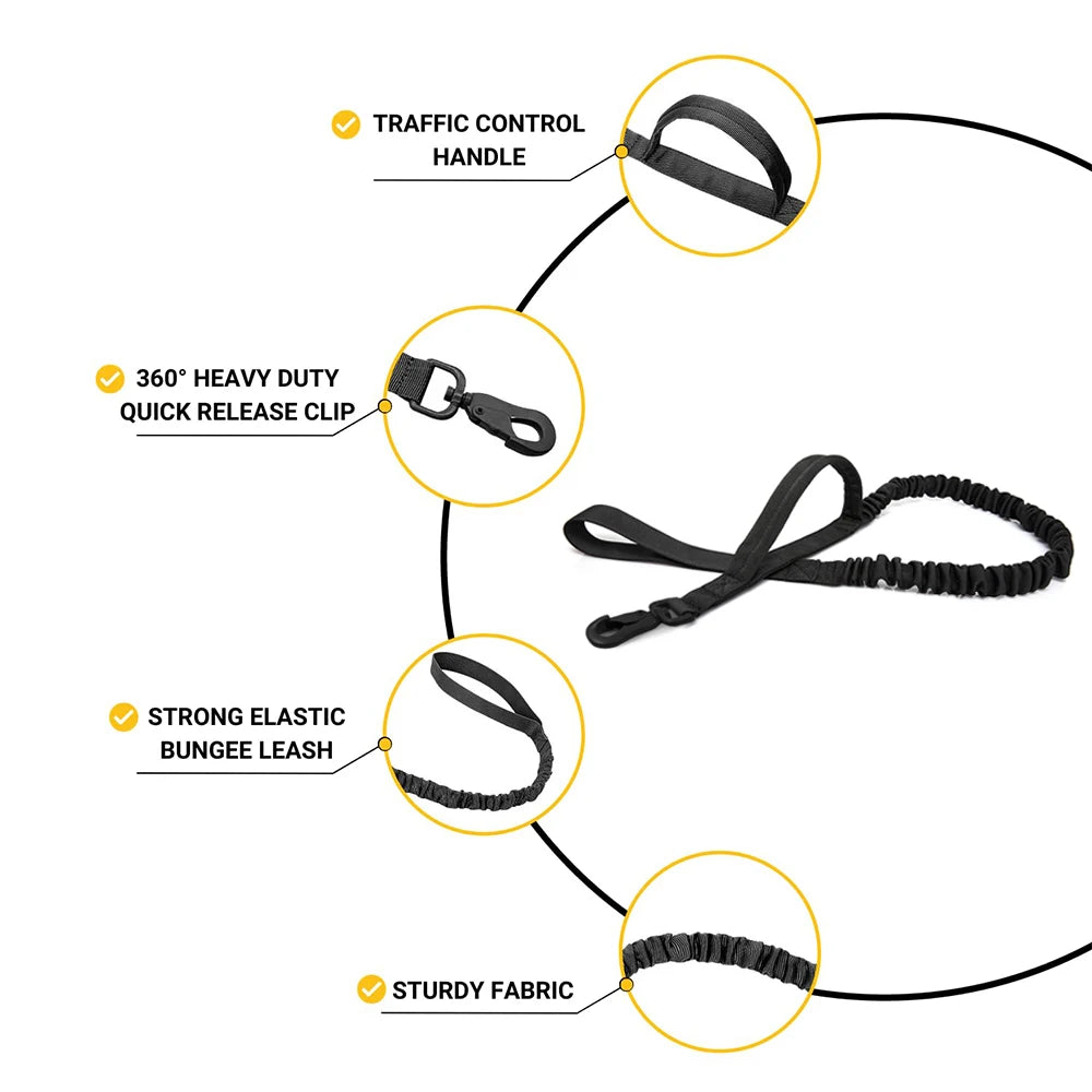 Tactical Cat Harness Adjustable Puppy Vest For Military Small Dogs Harnesses withControl Handle Walking Training Cat Accessories