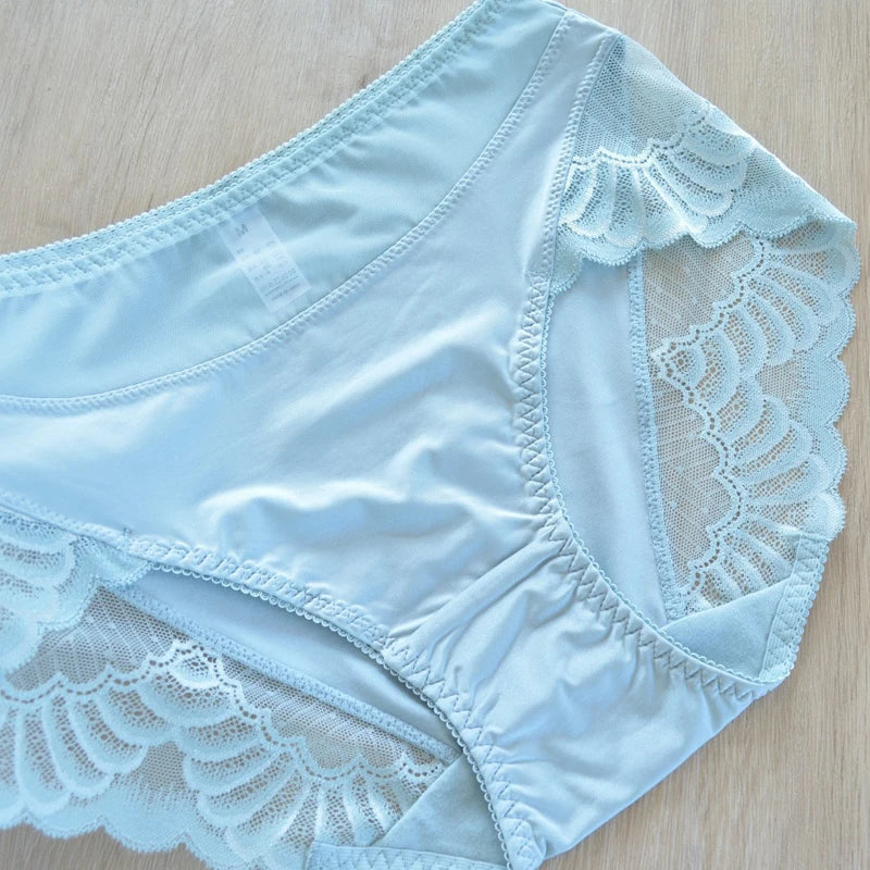 Plus size underpanties Fashion underwear Girl Briefs Pink Ladies Underpanty Comfortable Briefs Women's Panties Lingries