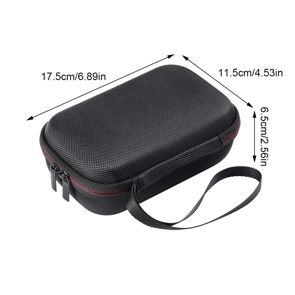 Handheld Game Console Case Bag Hard Carrying Cover For ANBERNIC RG40XXV Portable Fleece Interior Hard Travel Bag
