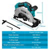 Kamolee 7 inch 21V 6.0Ah 6000mAh Electric Circular Saw  for Home DIY Apply to 18V 21V Battery