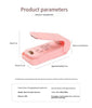 Mini Sealing Machine USB Rechargable Heat Sealer Storage Bag Plastic Package Food Sealer Clip Bag Handheld Food Heat Sealer