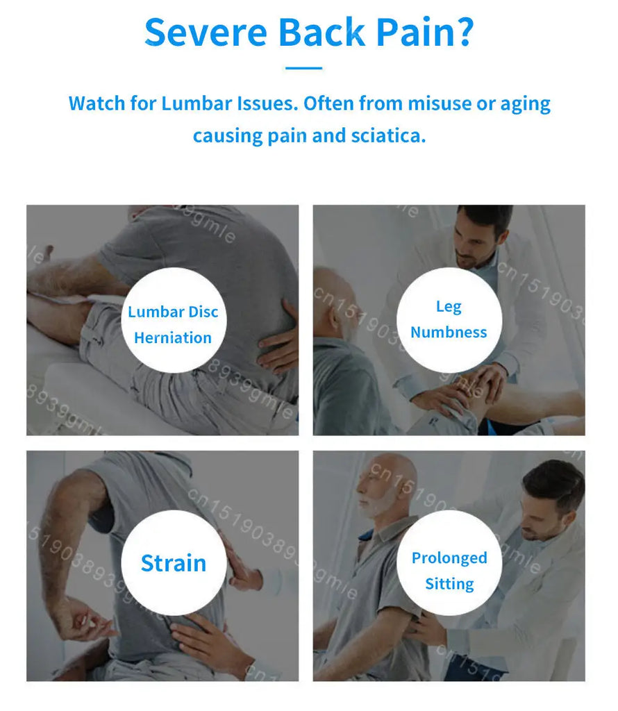 Back Stretcher Multi-Level Adjustable Massager Waist Neck Fitness Lumbar Cervical Spine Cervical Spine Support Massager Tools