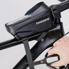 Touch Screen Bicycle Frame Top Tube Bag Light Barrier Waterproof Bike Pouch Phone Case Hard Shell Case Cycling Accessories
