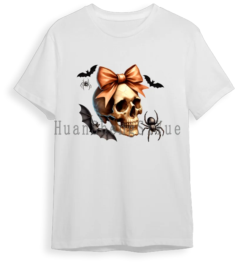 Ironed Sticker Clothing DTF Thanksgiving Halloween Fashion T-shirt Hoodie DIY Jacket Patch Is Waterproof