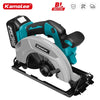 Kamolee 7 inch 21V 6.0Ah 6000mAh Electric Circular Saw  for Home DIY Apply to 18V 21V Battery