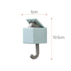 Cartoon Cat Hooks Stickers Bedroom Door Hooks Key Hooks Umbrella Towel Hat Coat Rack Wall Animal Decorative Hooks