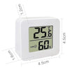 Mini LCD Digital Thermometer Hygrometer Indoor Room Temperature Humidity Meter Sensor Gauge Weather Station Set