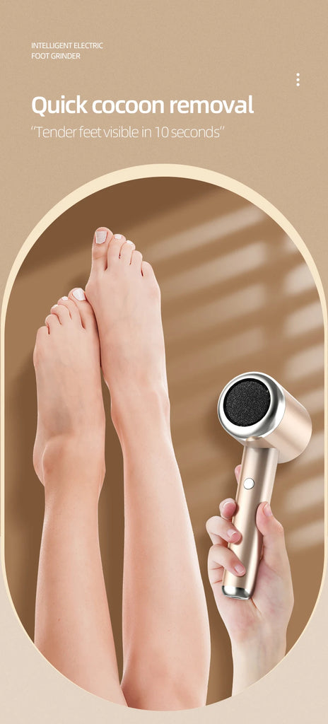 Electric Dusting Grinding Foot Remover Peeling Pedicure Home Grinding Foot Leather Power Display Charging Minor Cocoon Removal